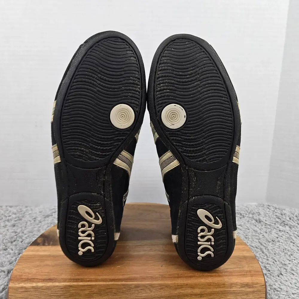 Asics Mens 12 2000 Mosh Black Performance Rare Gym Wrestling Boxing Shoe JL002